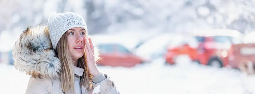 تأثیر سرمای زمستان و آب‌وهوای خشک بر سلامت پوست